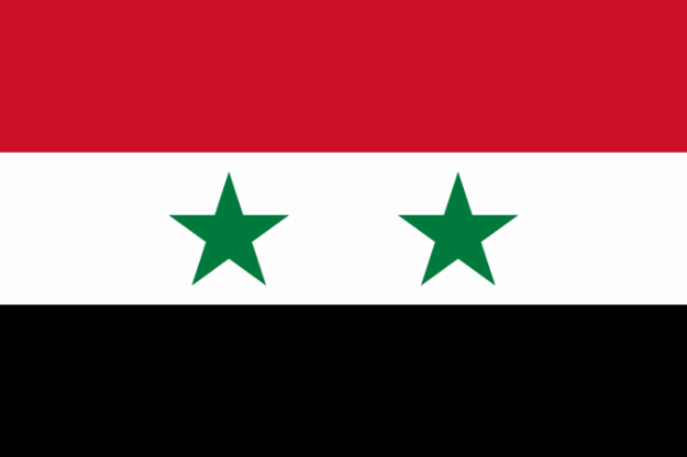 Vlag Syrië - 100x150cm Spun-Poly